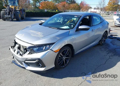 2020 Honda Civic Sport из США, поврежденный, VIN SHHFK7H47LU417608